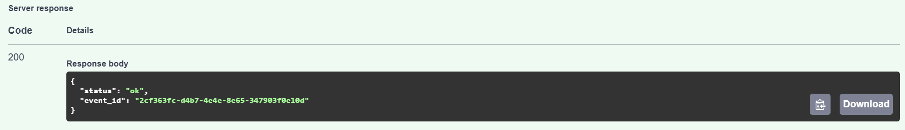 CLI event ingestion image