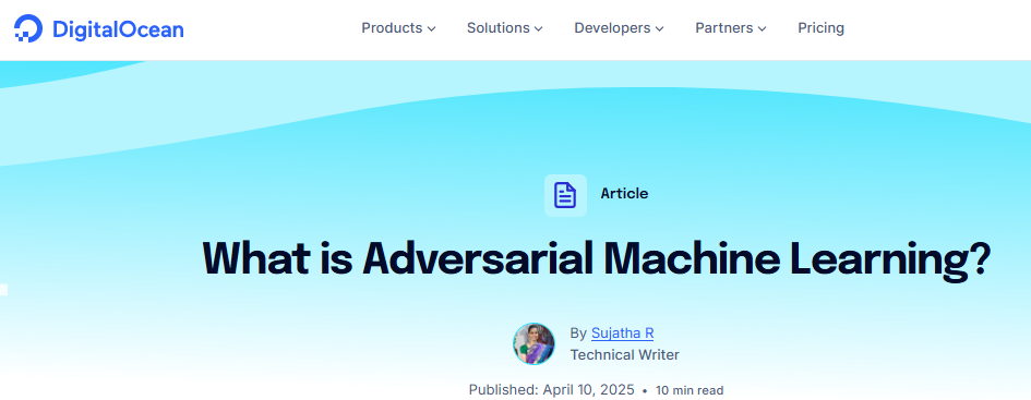Adversarial machine learning