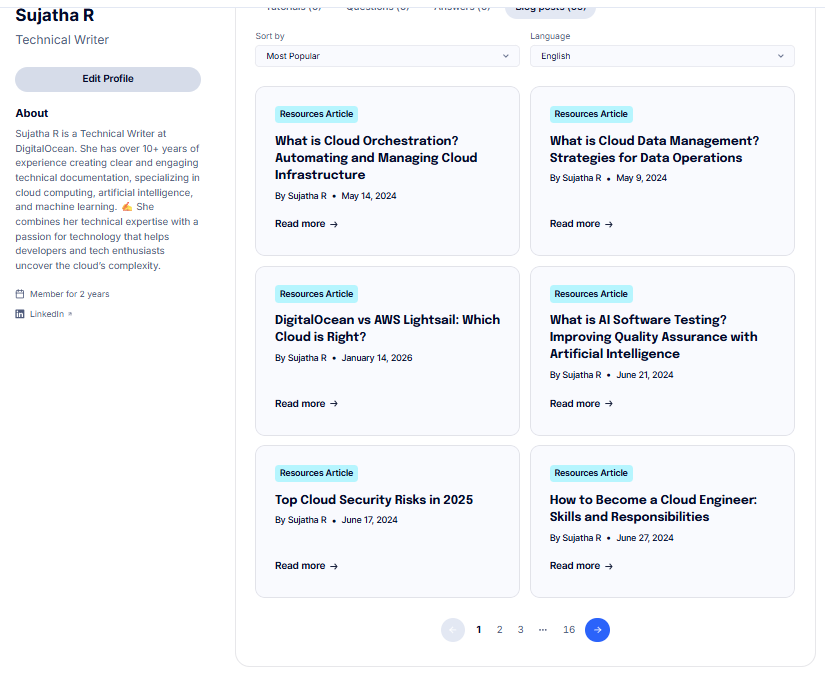 Sujatha R - AI/ML technical writing docs